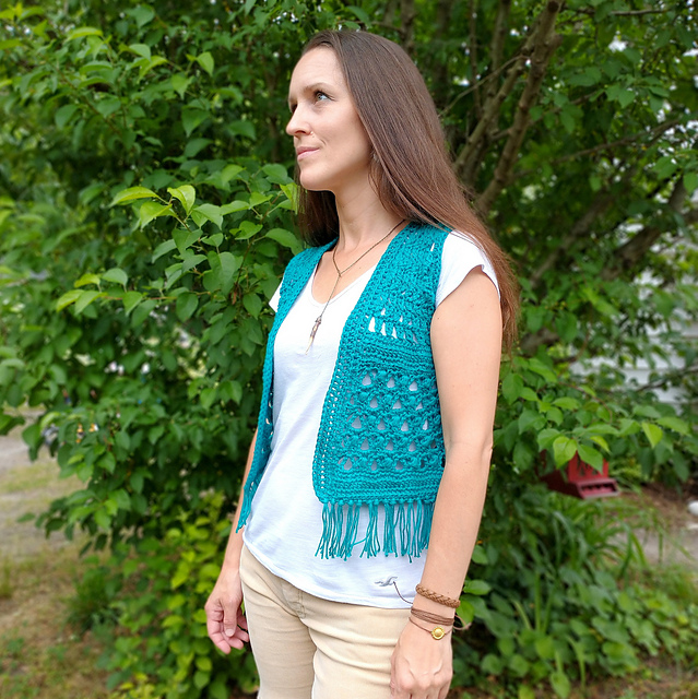 Lacy Days Vest