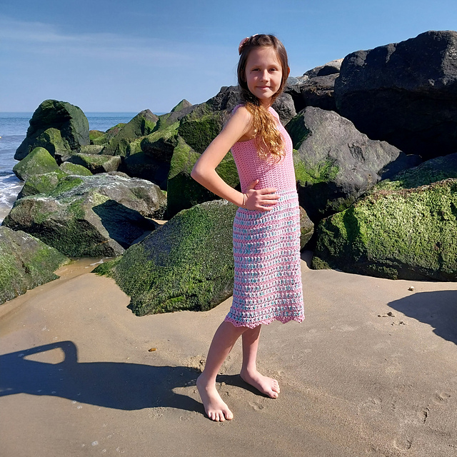 Catching Rays Sunburst Dress - Child