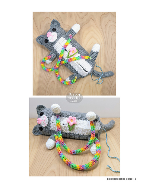 Cat Yarn Bag