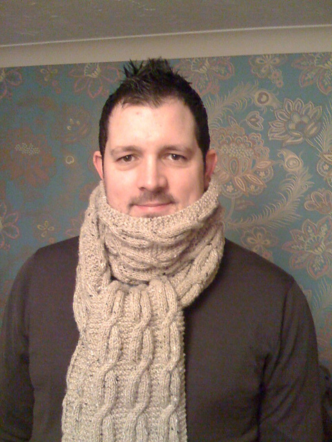 Cable Scarf