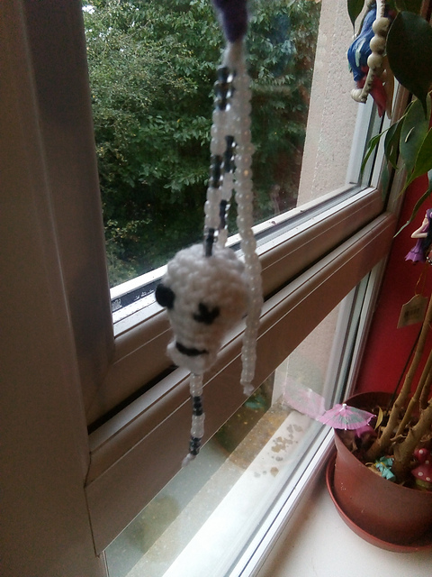 Skull wind spinner
