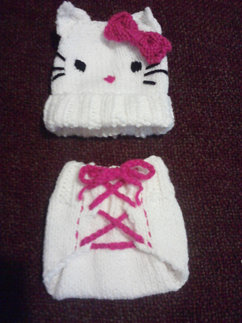 Newborn Kitty Photo Prop Set