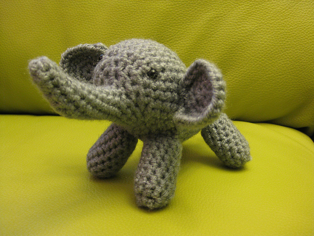 Little Amigurumi Elephant