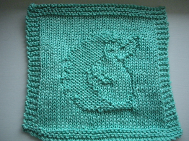 Hedgehog  Washcloth #3