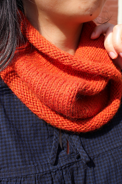 Beginner Knit Cowl