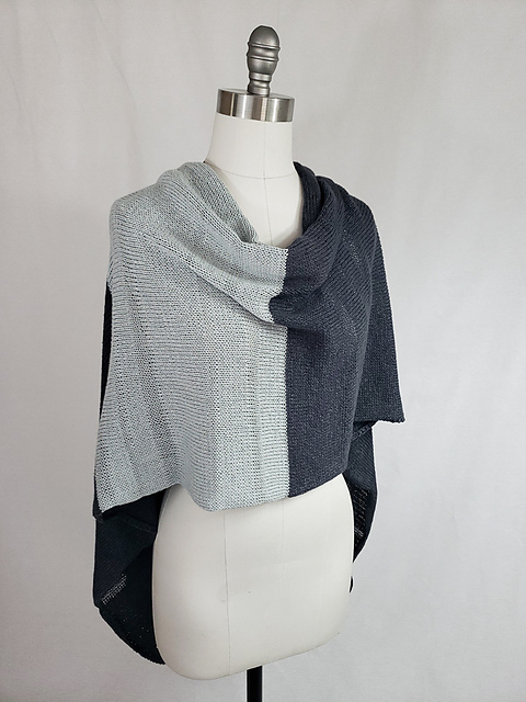 Cordova Bay Shawl