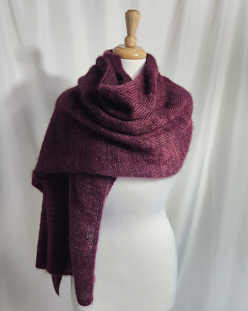 Ravelry Jewel Box Wrap pattern by Susan Baldock