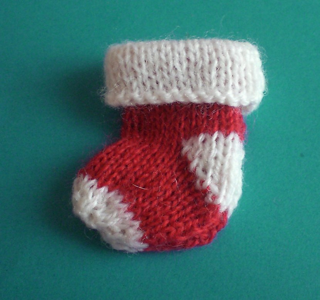 Miniature Christmas Stocking
