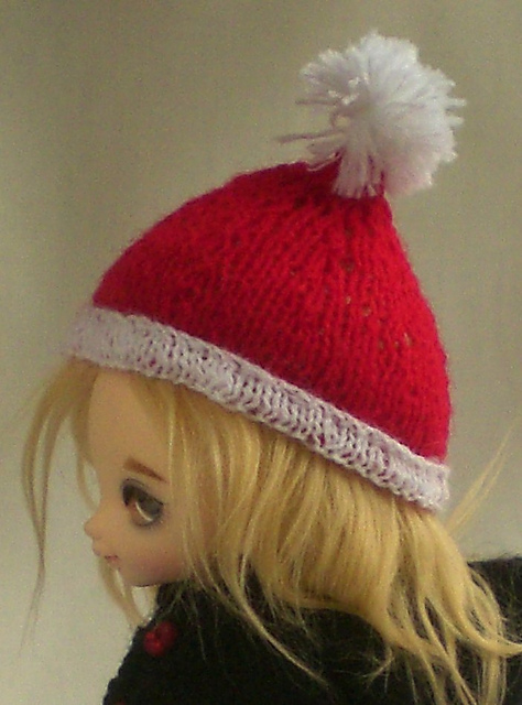 Santa Hat for Pukifee or Lati Yellow