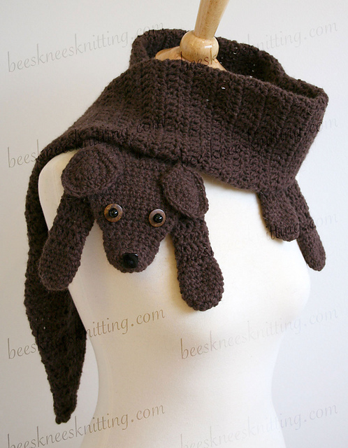 Puppy Love scarf