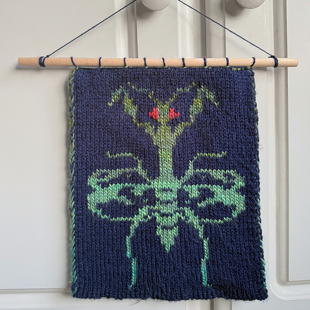Ravelry: Praying mantis tapestry pattern by beetletooth