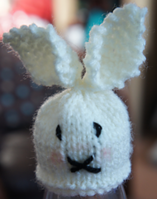Bunny smoothie hat