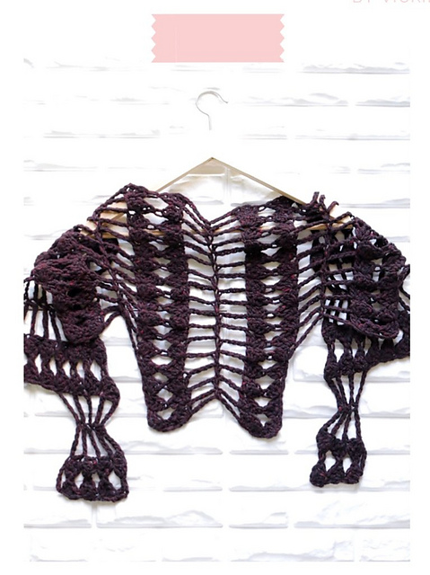 Love Triangle Shawlette