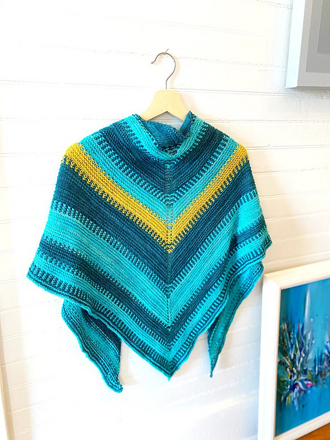 Flying V Shawl