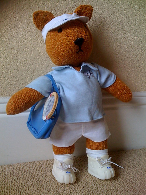 Golfing Bear