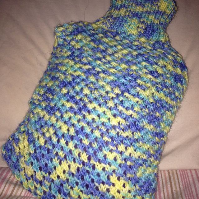 Waffle Stitch Hot Water Bottle Covers