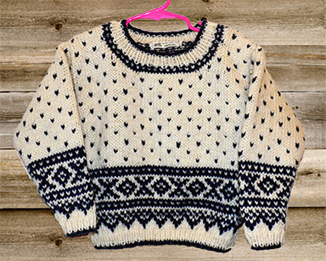 Nordic Warmth Child's crew neck pullover