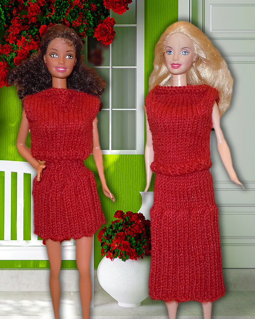 Faux Pleated Skirts & Tops
