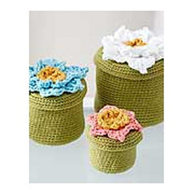 Lotus Vanity Canisters