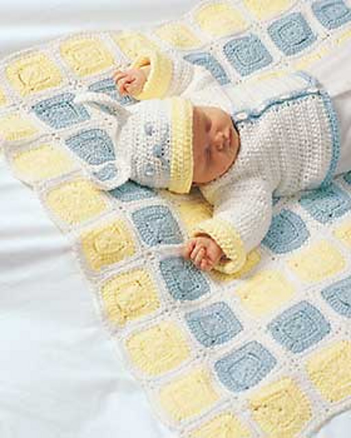 Baby Bunny Set: Jacket and Hat