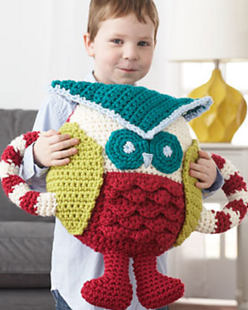 Huggable Owl Pillow