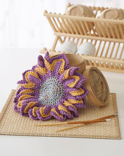 Plum Blossom Dishcloth
