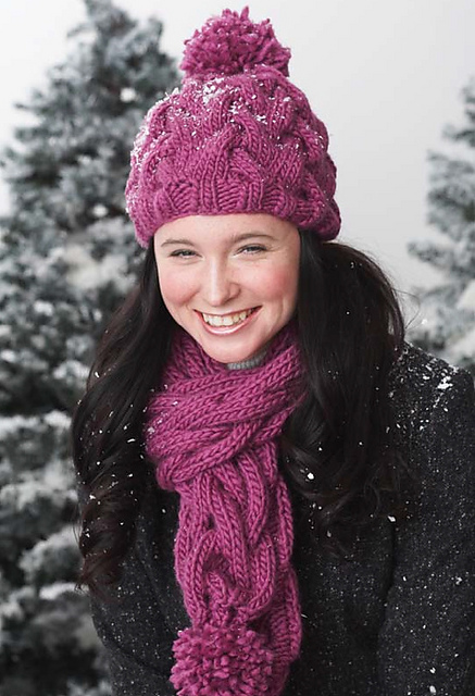 Snowdrift Cable Set: Hat