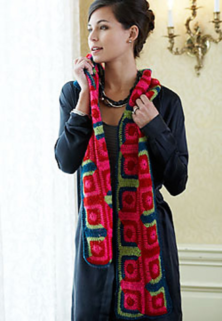 Log Cabin Scarf