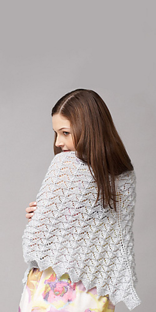 Chevron Lace Shawl