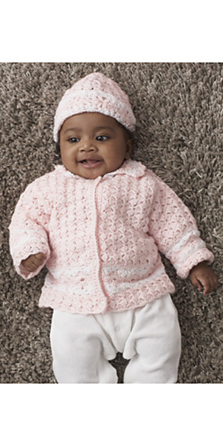 Daisy Chain Cardigan & Hat