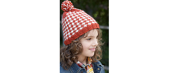 Houndstooth Hat