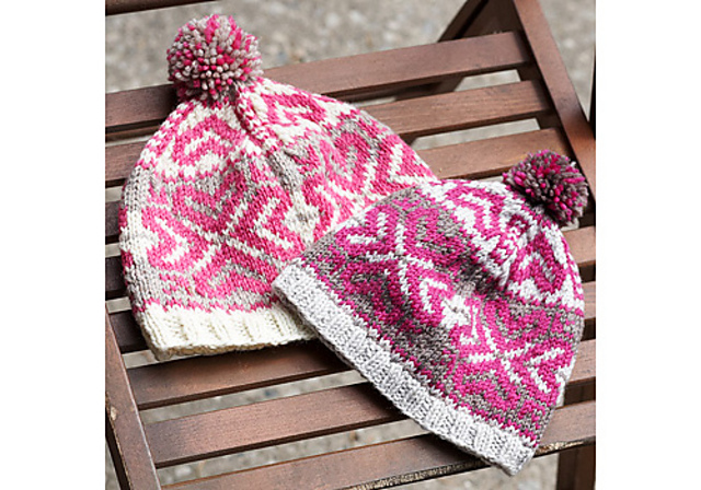 I Heart Fair Isle Hat: Child's Version