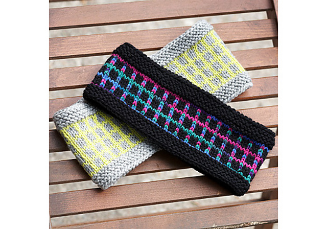 Graphic Grid Headband