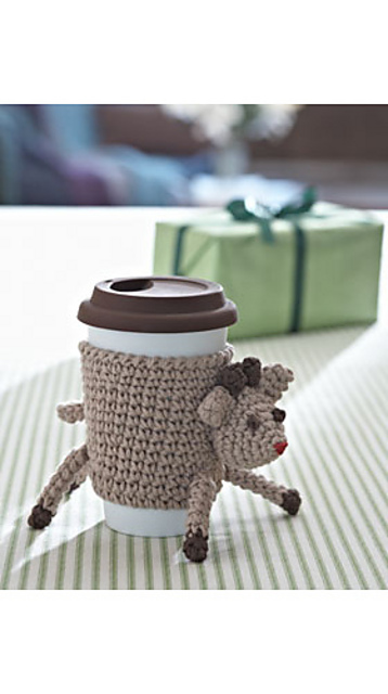 Reindeer Cup Cozy