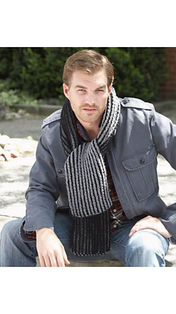 Brioche Stitch Scarves