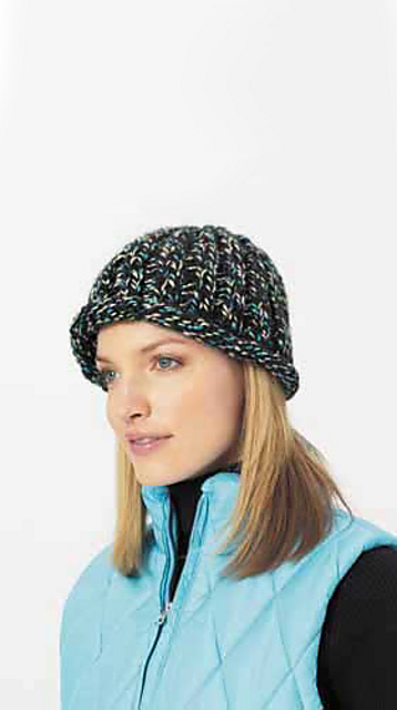 Black Lites Ribbed Hat