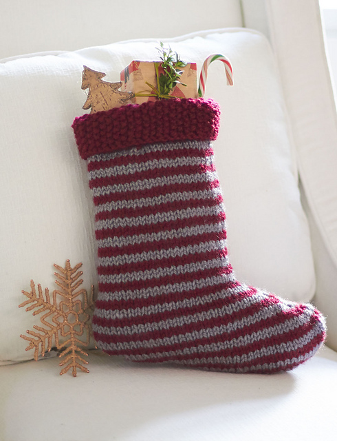 Striped Stocking