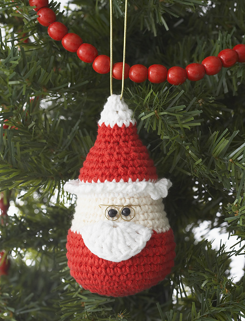 Santa Ornament