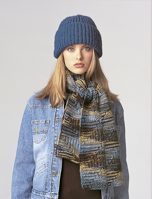 Shaker Stitch Set: Scarf