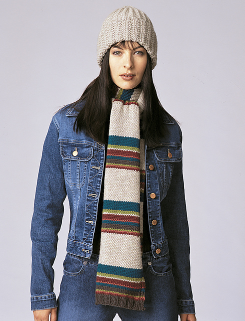 Neutrals and Stripes Set: Scarf