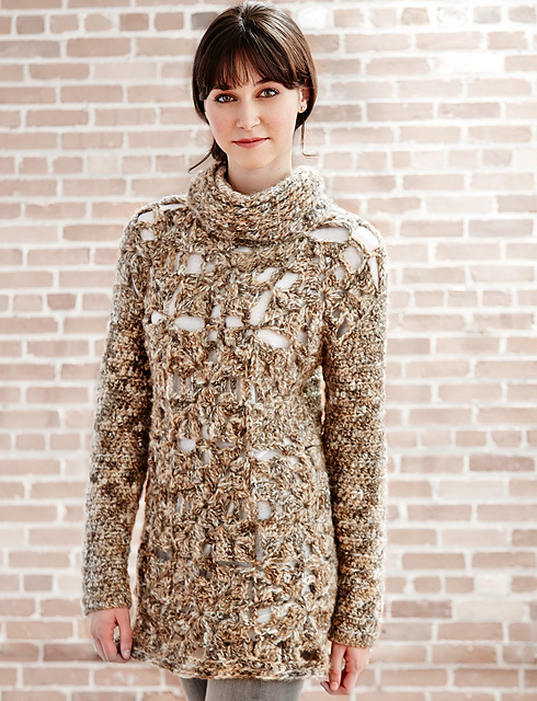 Granny Openwork Pullover