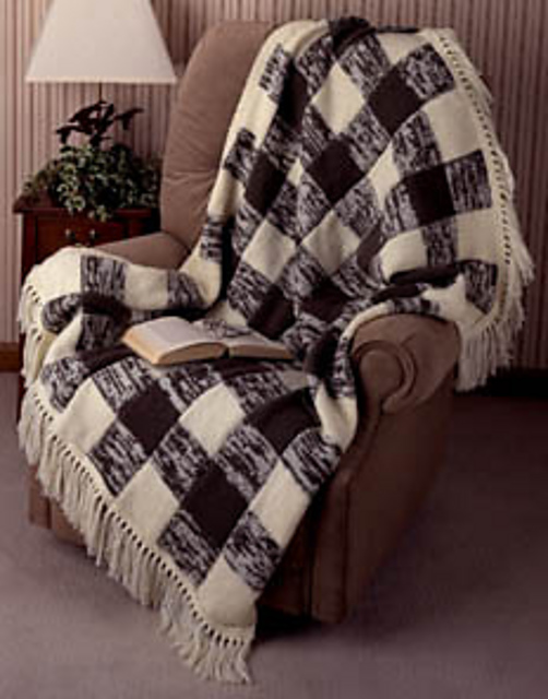 Gingham Afghan