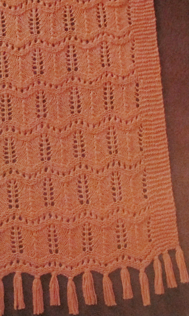 Eyelet Lace Afghan