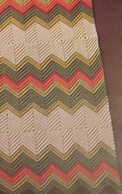 Ripple Motif Afghan
