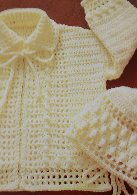 Crocheted Popcorn Set