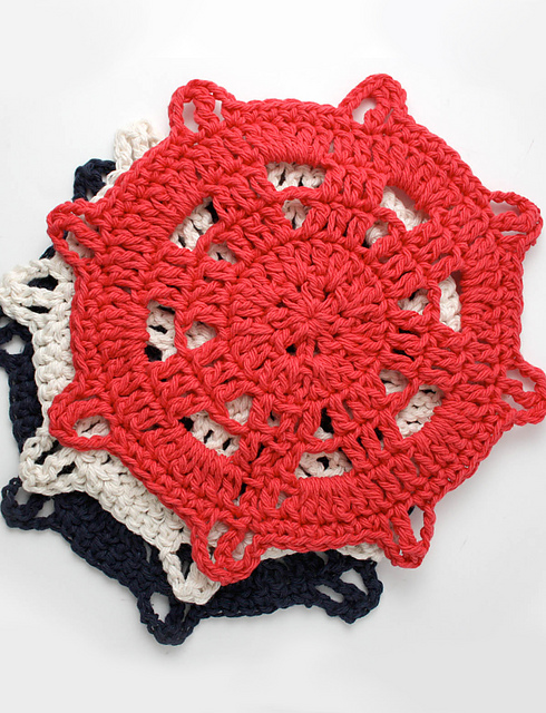 The Ship's Helm Dishcloth