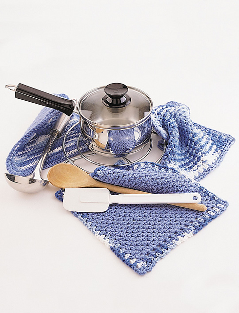 Dish cloth and Pot holder (Pot holder)