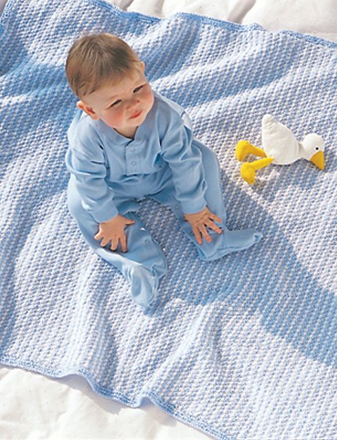 Favorite Blue/White Blanket