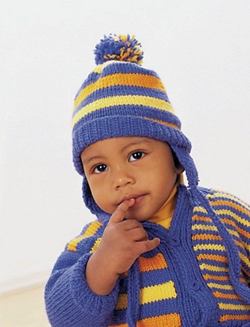 Funny Stripes Set: Cardigan