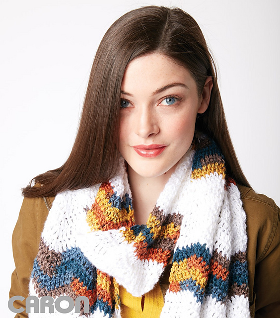 Chevron Stripes Scarf